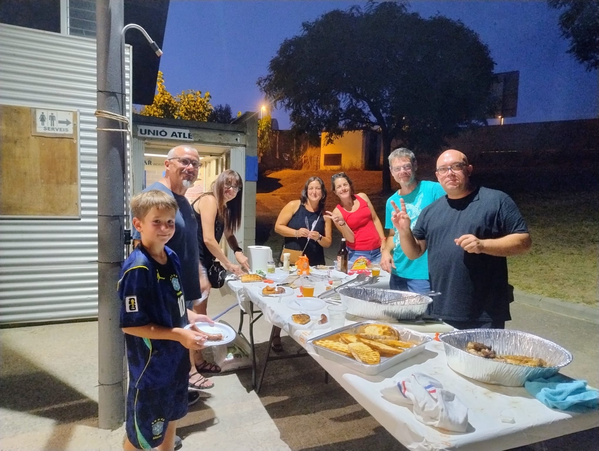 Barbacoa de final de temporada