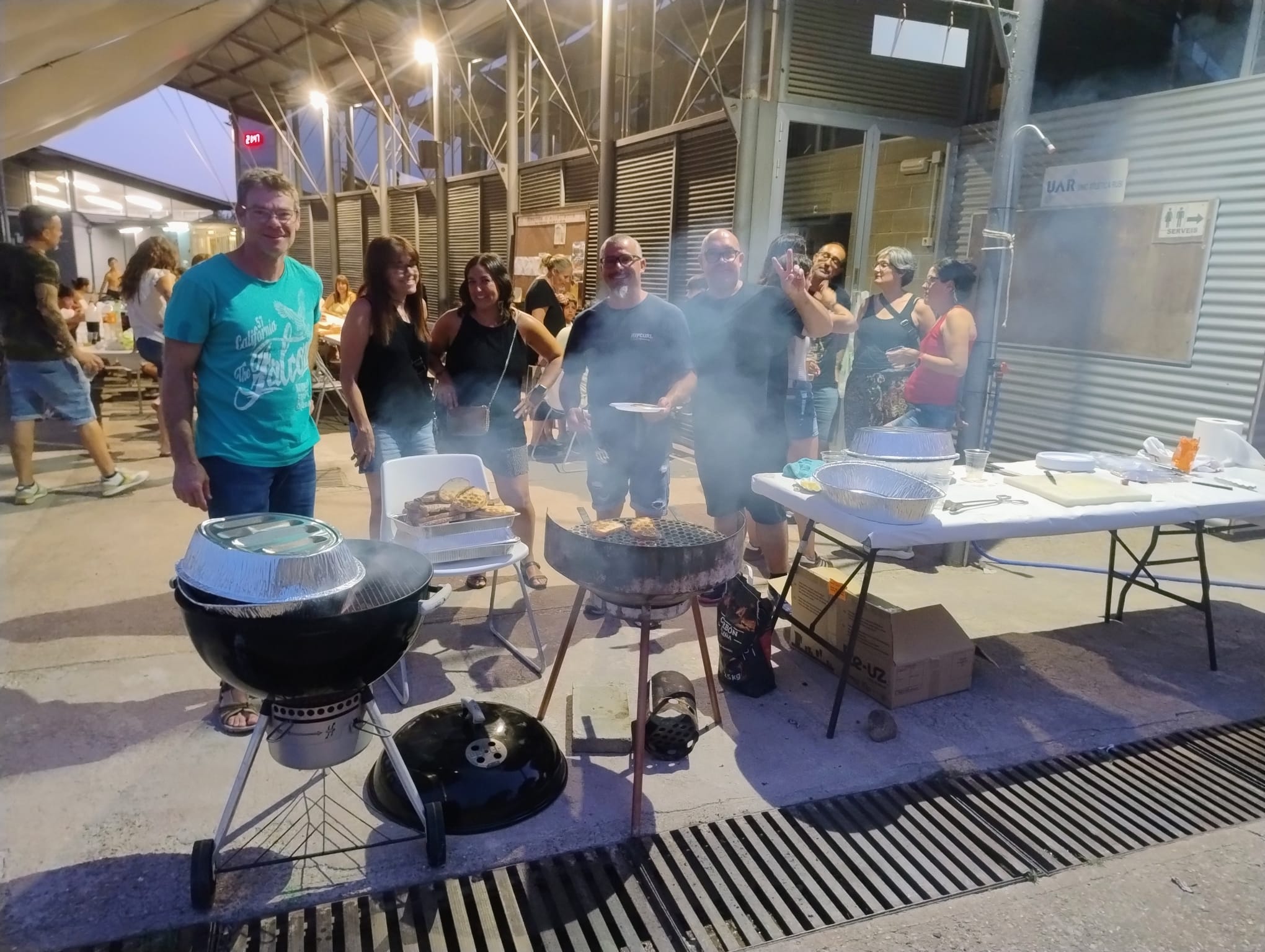 Barbacoa de final de temporada