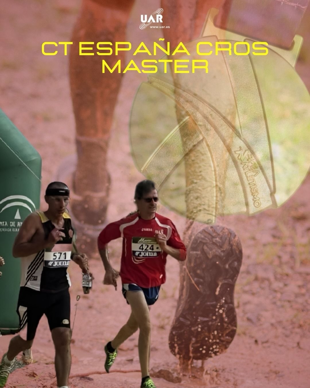 Francisco Aragón, campió d’Espanya M70 de cros a Hornachuelos